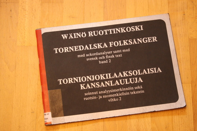 Wäinö Ruottinkoski Tornionjokilaaksolaisia kansanlauluja  Y1