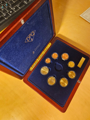Erittäin harvinainen rahasarja vuodelta 2003 DIAMOND PROOF-l