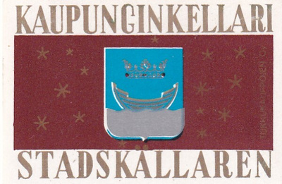 Kaupunginkellari, vaakuna , s36
