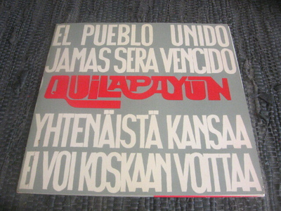 LP - Quilapayún - El Pueblo Unido Jamas Sera Vencido, Yhtenä