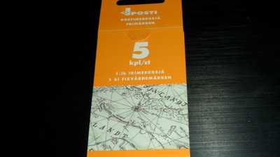 LAPE V54 ** SUOMENLAHTI . 2001 6.9. 5 KPL 1 LUOKAN MERKKIÄ