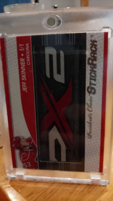 Stick rack stick Jeff Skinner aito 1/1