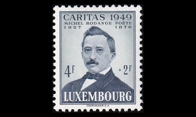 Luxemburg 466 ** Caritas runoilija 4+2 Fr (1949)