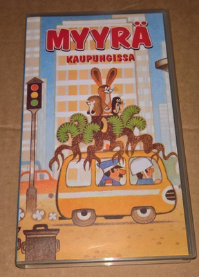 MYYRÄ KAUPUNGISSA  LASTEN PIIRRETTY  VHS