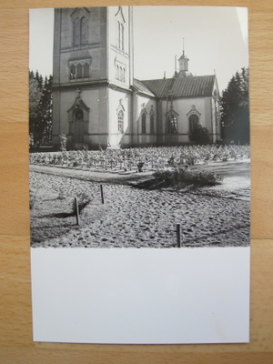 VANHA Valokuva Sankarihaudat Kauhajoki 1940-l