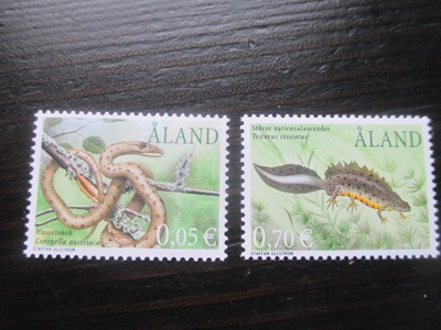 Åland: Sammakkoeläin ja matelija 2002 **