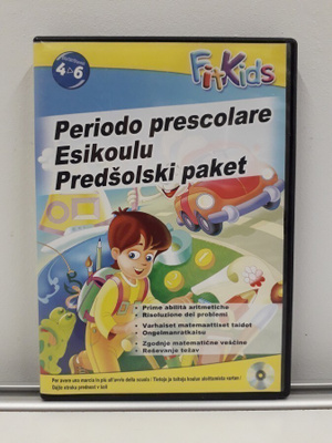 Esikoulu- Pelit ja tehtävät (FitKids, pc-cd)