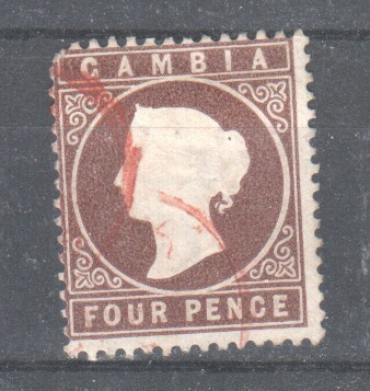 Gambia 1880 4p