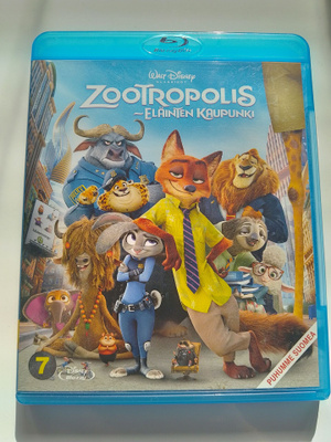 Zootropolis -Eläinten kaupunki Blu-ray