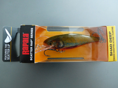 RAPALA SCATTER RAP Shad Deep 7cm, 7g Väri: CHL Live Char