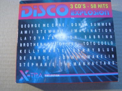 DISCO EXPLOSION ( 3 x cd / 58 hits )
