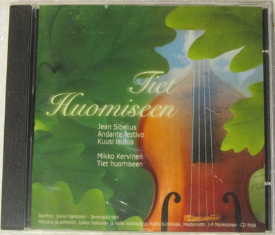 Tiet huomiseen • Jean Sibelius, Mikko Kervinen CD