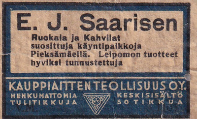 Pieksämäki, E. J. Saarisen       s23