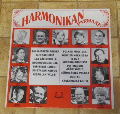 Harmonikan parhaat LP, HLP 424