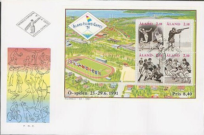 1991 Ö-spelen FDC