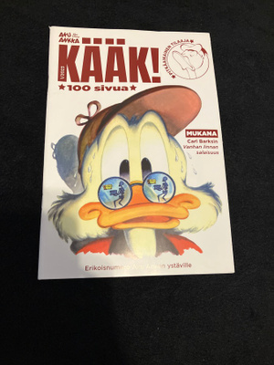 Aku Ankka KÄÄK! -erikoisnumero 1/2023 paksu 100 sivua
