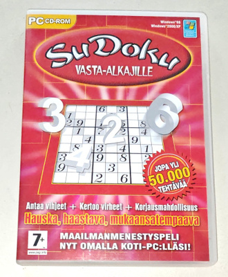 Sudoku vasta-alkajalle