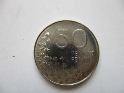 50 PENNIÄ V. 1992