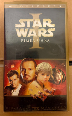 STAR WARS - PIMEÄN UHKA / THE PHANTOM MENACE (VHS)