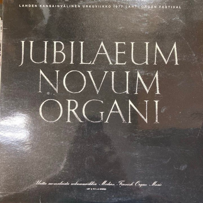 Jubilaeum Novum Organi (FIN/1977) 2LP