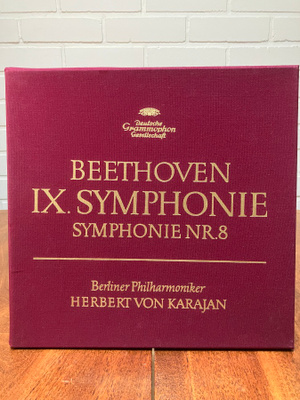 Berliner Philharmoniker Herbert von Karajan 2-LP boksi