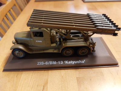 ZIS - 6/BM-13  ``KATYUSHA``  -  PIENOISMALLI
