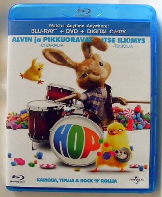 Hop (Blu-ray/DVD Combo)(3Levyä)(R0)(A,B,C)