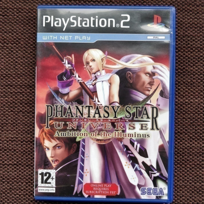 Phantasy Star Universe - Ambition of the Illuminus PS2 CIB