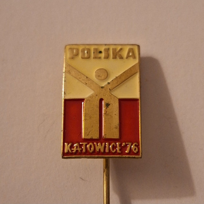 JÄÄKIEKON MM-KISAT 1976 NEULAMERKKI