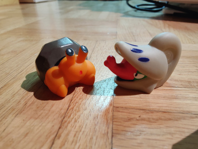 Pokemon kids: Dwebble ja Shelmet
