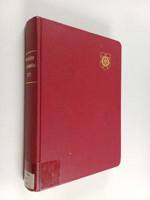 Metsästys ja kalastus vuosikerta 1971