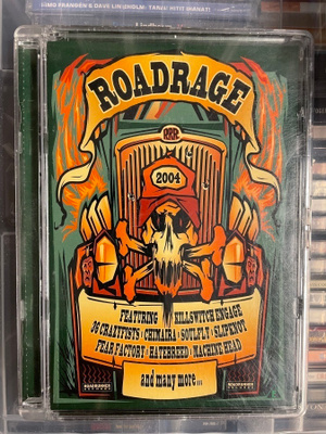 VARIOUS - Roadrage 2004 DVD in super jewel case