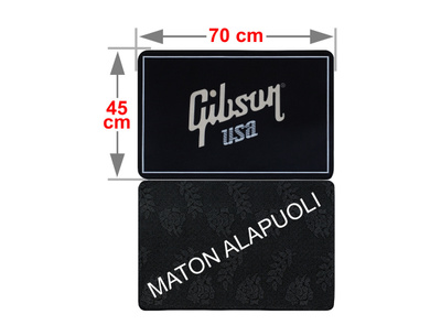UUSI GIBSON USA KYNNYSMATTO 70 x 45 cm - ILMAINEN TOIMITUS