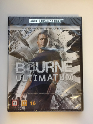 The Bourne Ultimatum (4K Ultra HD + Blu-ray) 2007 (UUSI)