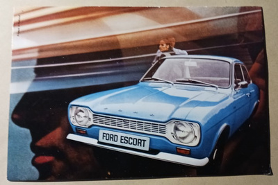 Ford Escort, vanhempi väripk, p. 1973