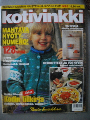 Kotivinkki Nro 9/1992 (5.3)