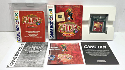 GBC - The Legend of Zelda Oracle of Seasons CIB