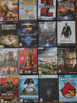 PC pelit 16 kpl.