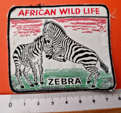 Zepra Afrika Wild Life kangasmerkki