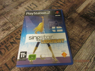 PS2 Singstar Legendat CIB