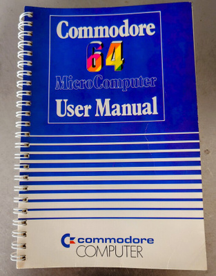 Commodore 64 ohjekirja - User manual english