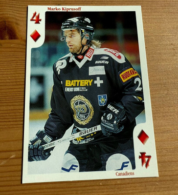 1999-00 Finnish Cardset Aces High #D4 Marko Kiprusoff