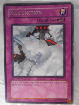 Yu-Gi-Oh ansa Malfunction