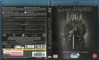 Game Of Thrones 1. Kausi (11 000) k -FI- BLU-RAY nordic, (5)
