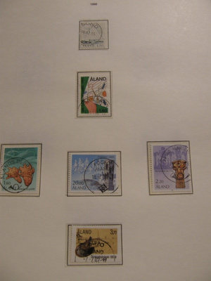 ÅLAND 1986  KAIKKI merkit  LO/kauniit
