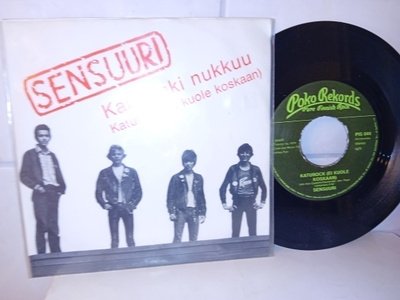 7"single Sensuuri: Kaupunki nukkuu  ( SIS POSTIKULU  )
