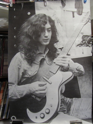 JIMMY PAGE VANHA ENGLANTILAINEN MYYNTIJULISTE