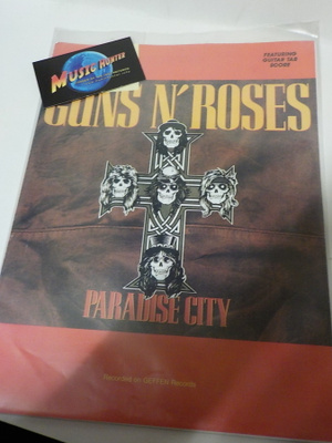 GUNS N ROSES - PARADISE CITY KITARA NUOTIT