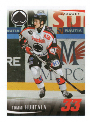 Jääkiekko n:o 195 2009-10 TOMMI HUHTALA. ÄSSÄT PORI