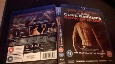 Clive Barker's - Book of Blood (blu-ray